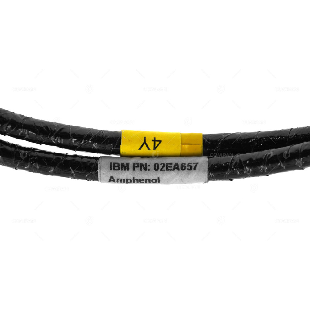 02EA657  IBM SMP CABLE 88CM (YELLOW) FOR IBM 9080-M9S PSERIES POWER9